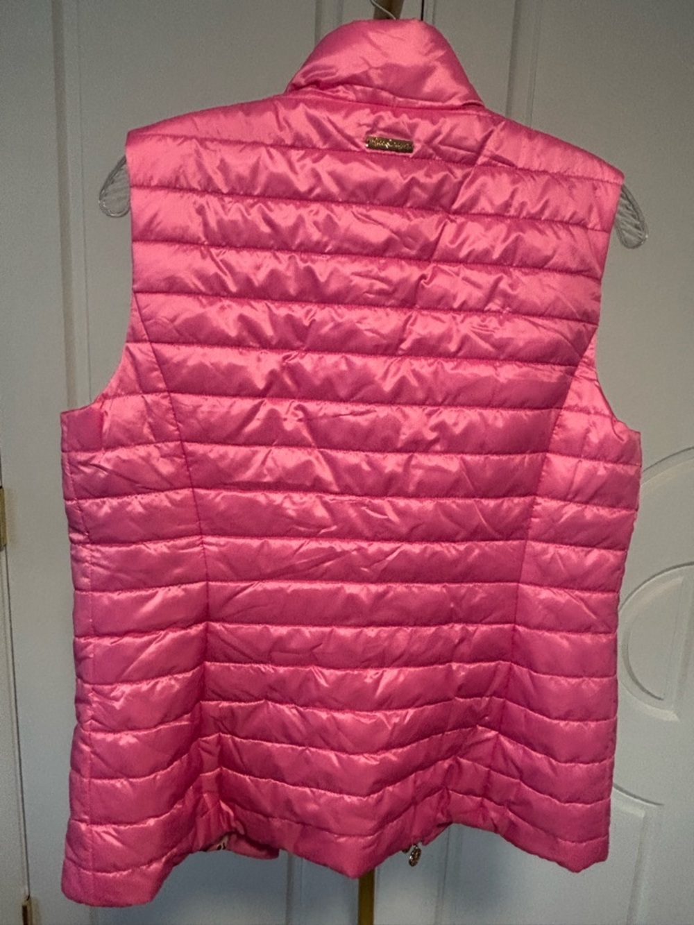 Lilly Pulitzer Elyn Puffer Vest Hangin With My Boo Print Size M Limited Edition - Picture 5 of 11
